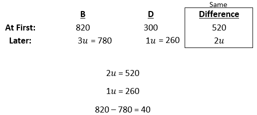 2nd Example of Constant Difference (Ratio)